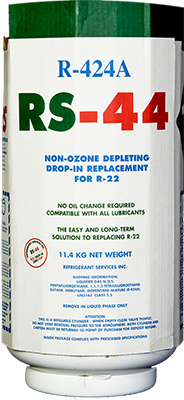 RS-44b Refrigerant, 24 Pound Cylinder, Drop In Replacement for R22